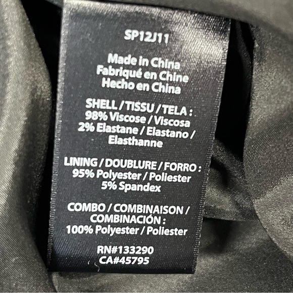 Rachel Zoe Bailey Sequined Zebra Pattern Cardigan Jacket Women Petite in Black - Picture 8 of 11